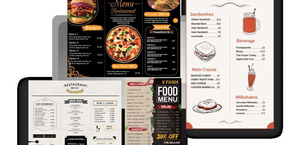 Menu design company