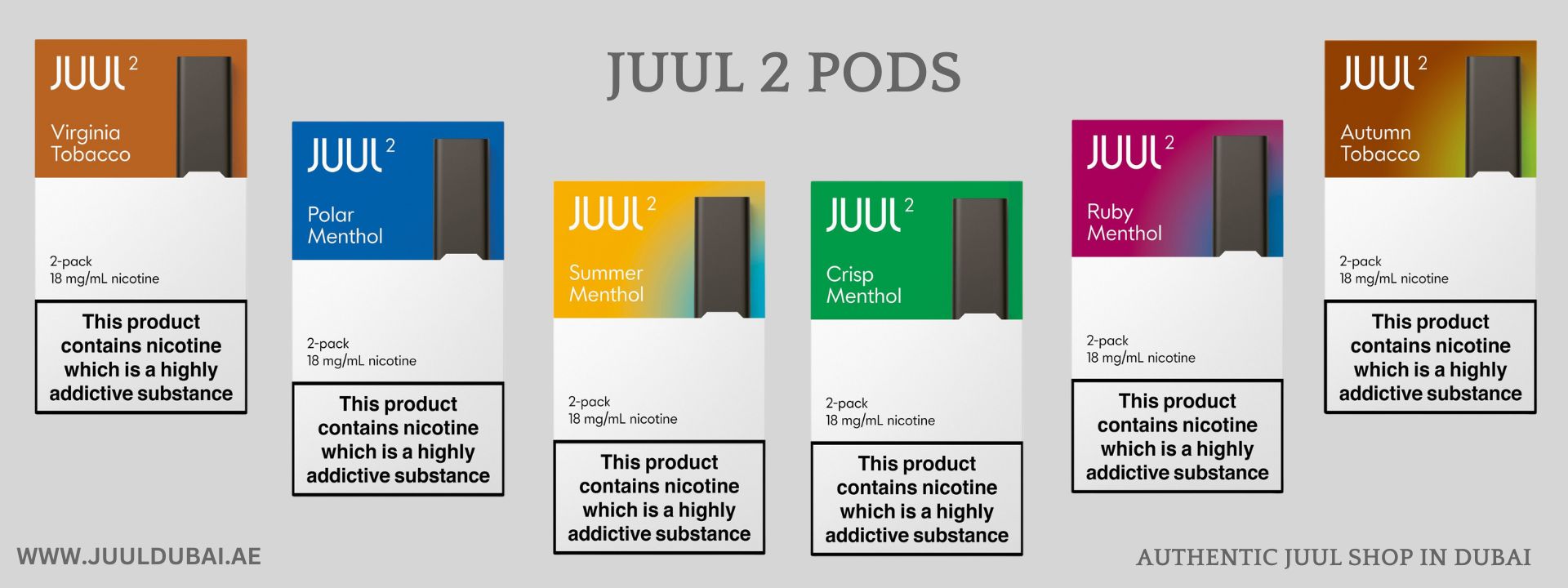 Juul 2 Pods in Dubai | Buy Now With Juul Dubai