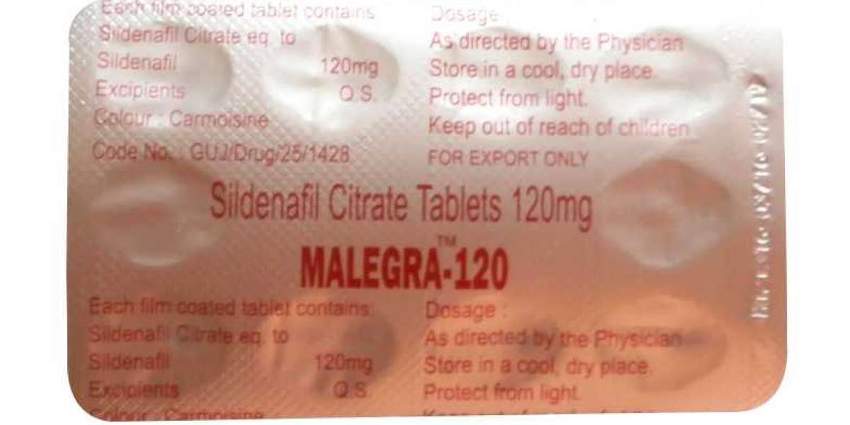 Malegra 120 mg: Powerful Erectile Dysfunction Treatment