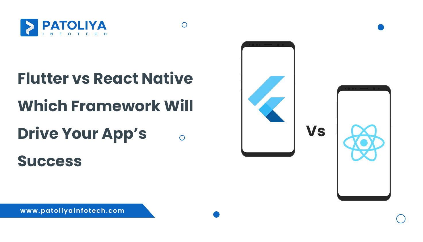 Flutter vs React Native - The Smart Choice for Your Next App