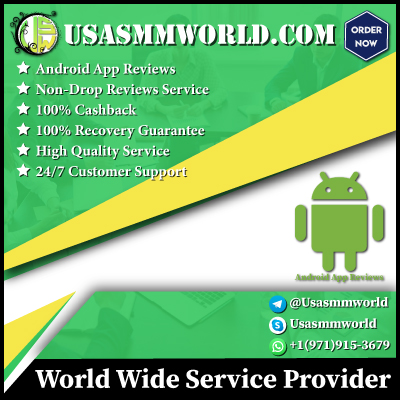 Buy Android App Reviews - 100% Safe, Non-drop, All Country