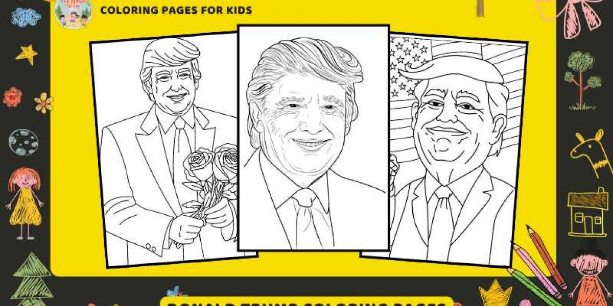 Donald Trump Coloring Pages – Dive into the Fun World of Coloring!