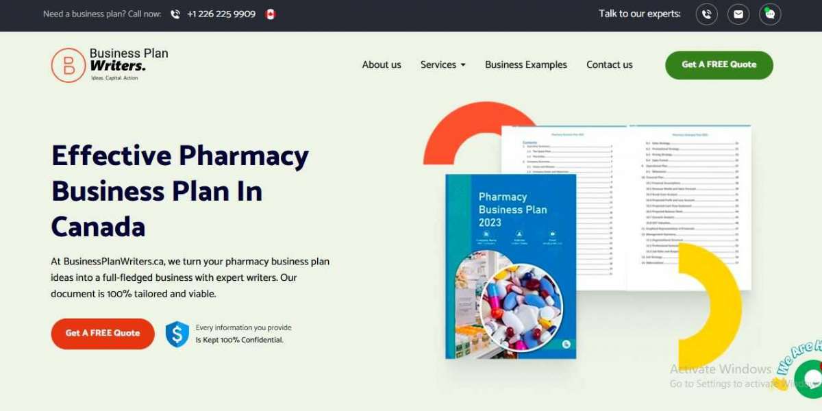 Entrepreneur-Approved Pharmacy Business Plan Agency in Canada