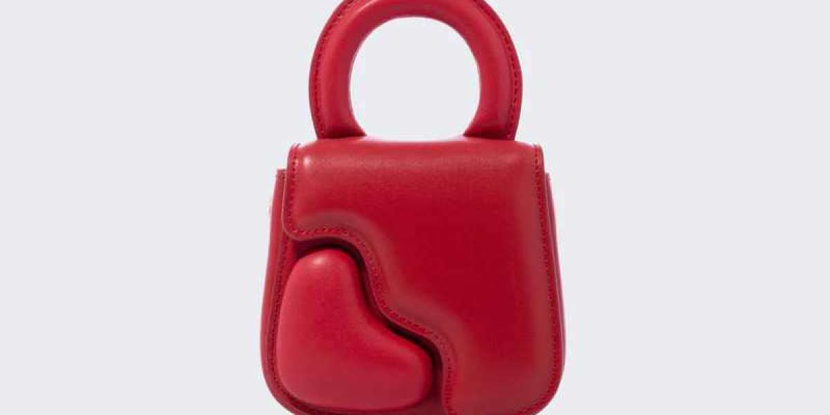 The Timeless Charm of the Red Heart Purse by LA FESTIN