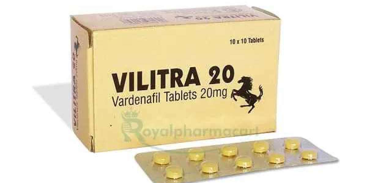 Vilitra 20mg is the most common pill for ED treatment